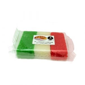 Alfajor Tricolor 80 gr Paraiso