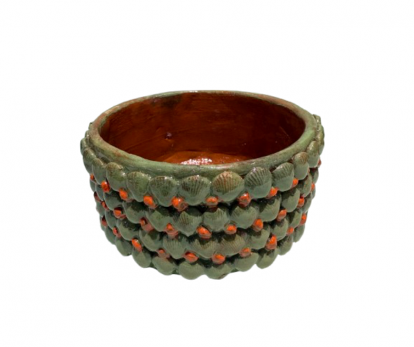 Maceta diseño de concha San Jose de Gracia