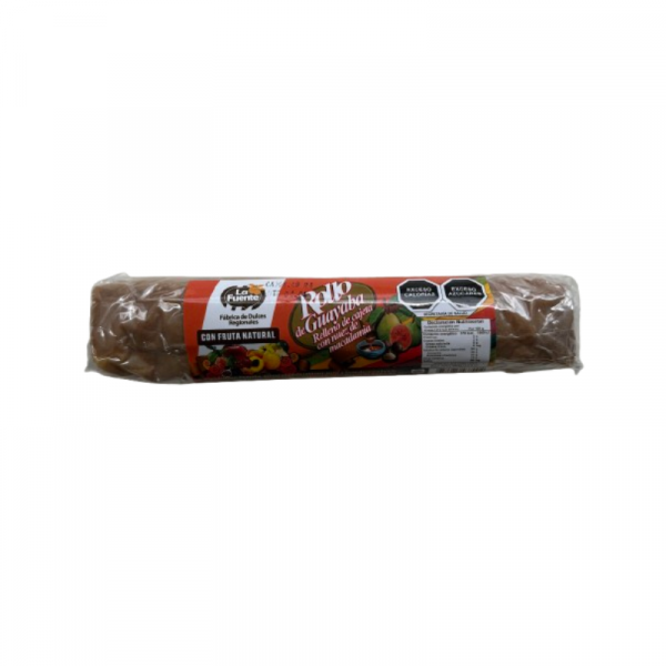 Rollo de Guayaba relleno de cajeta con nuez Grande